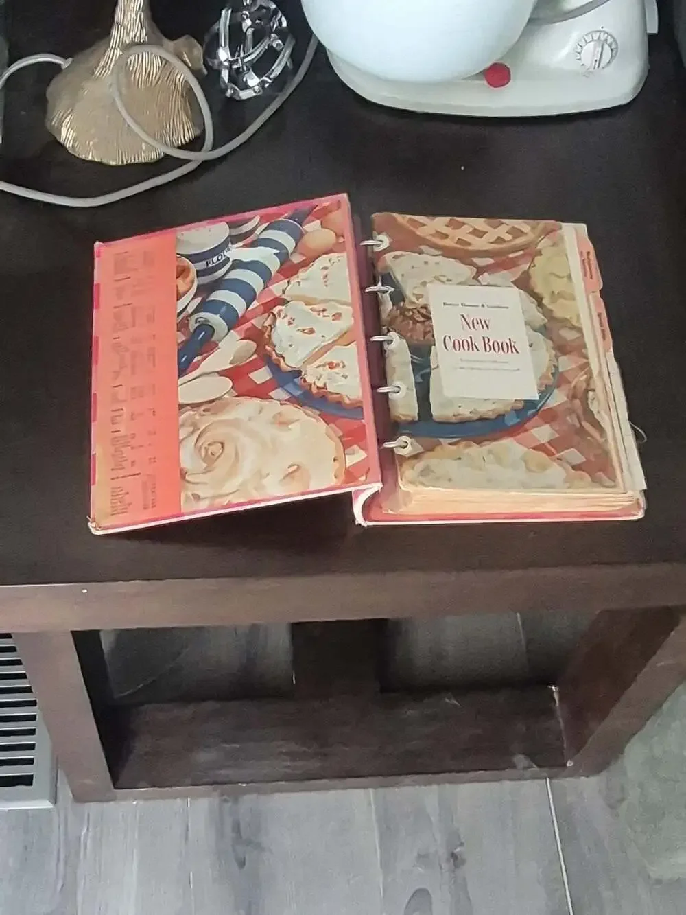Better Homes and Gardens New Cook Book 1953 Vintage Red Checkered